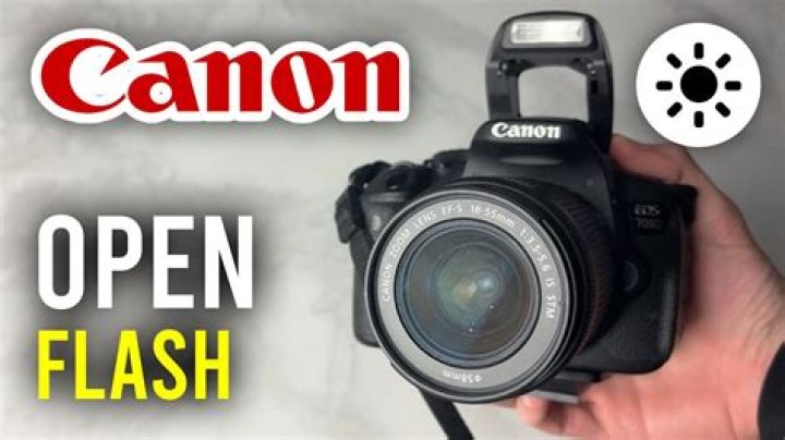 How do I put flash on my Canon camera?